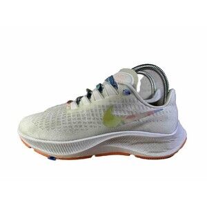 Nike Womens Air‎ Zoom Pegasus 37 DD9667-100 White Running Shoes Sneakers Size 6